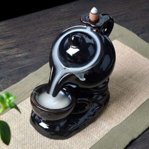 kettle backflow incense holder smoke waterfall incense burner