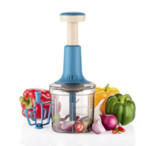 pressing vegetable chopper 1000ml manual food chopper
