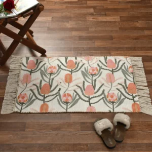 Cello Handwoven Printed Rug