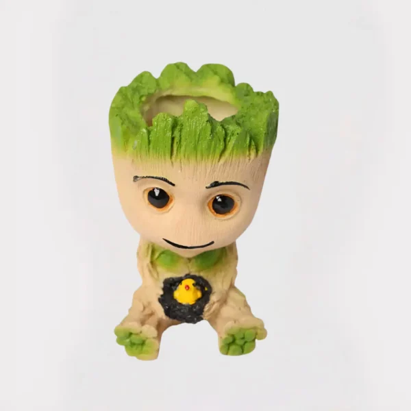 baby groot planter polyresin decorative planter for desk