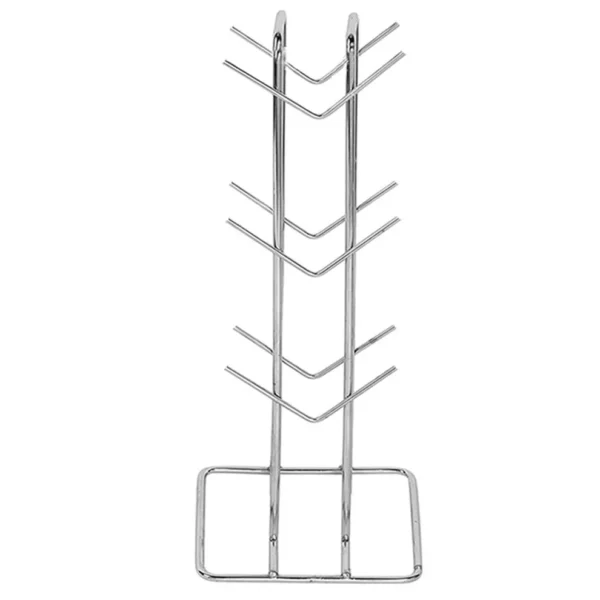 stainless steel cup stand kitchen mug holder rack
