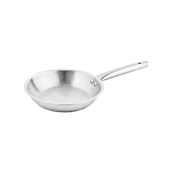 home lane triply stainless steel frypan heavy bottom induction pan