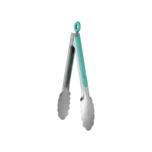 home lane stainless steel tong kitchen pakad with silicone handle