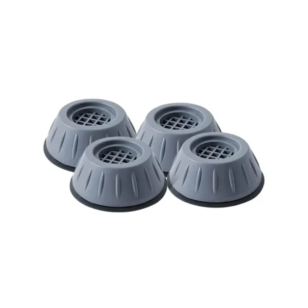 HOME LANE anti vibration washing machine pads set of 4 reduce noise and vibration for washing machines dryers and refrigerators durable rubber base.