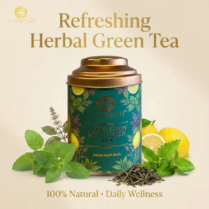 tulsi lemon mint green tea india