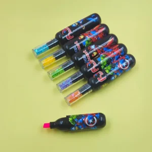 varkaus bottle shaped highlighter pen set multicolor