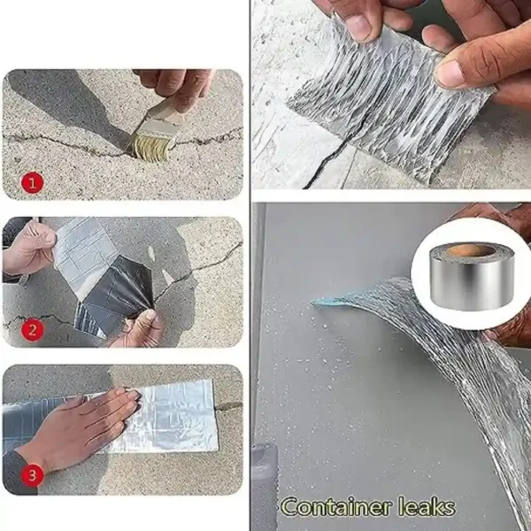 Premium aluminum foil tape repair roll