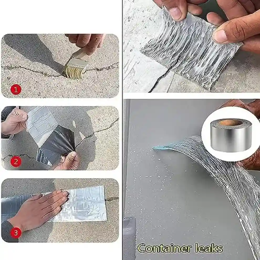 Premium aluminum foil tape repair roll