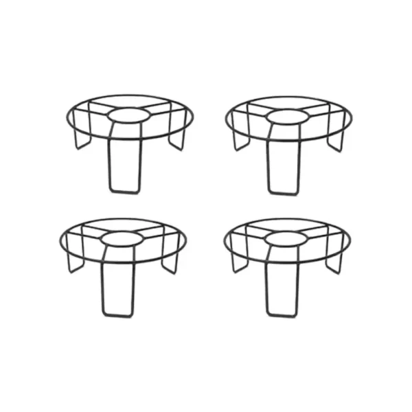 tinums round metal plant stand set of 4