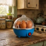 This ideal counter egg steamer is quite inexpensive.