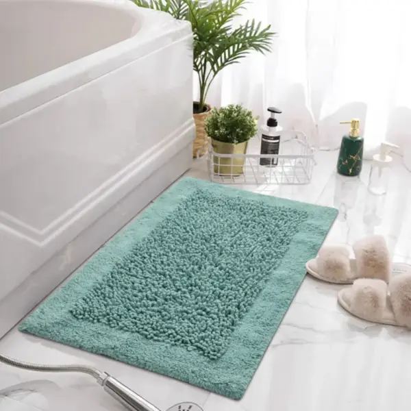 Green Tales aqua bath mat for absorbing excess water and keeping bathroom floors dry
