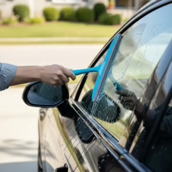 Multipurpose car window cleaning wiper