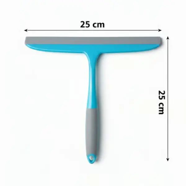 Premium window cleaning squeegee with dimensions
