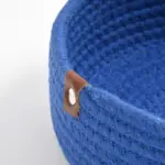 Poet braided macrame basket for stylish home storage