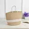 Richo Braided Bag in Khaki made from 100% natural cotton