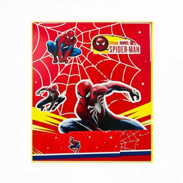TINUMS Spiderman themed stationery kit notebook cover with colorful superhero design for kids