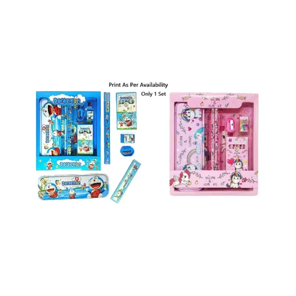 Best unicorn stationery set available in assorted cartoon character designs.
