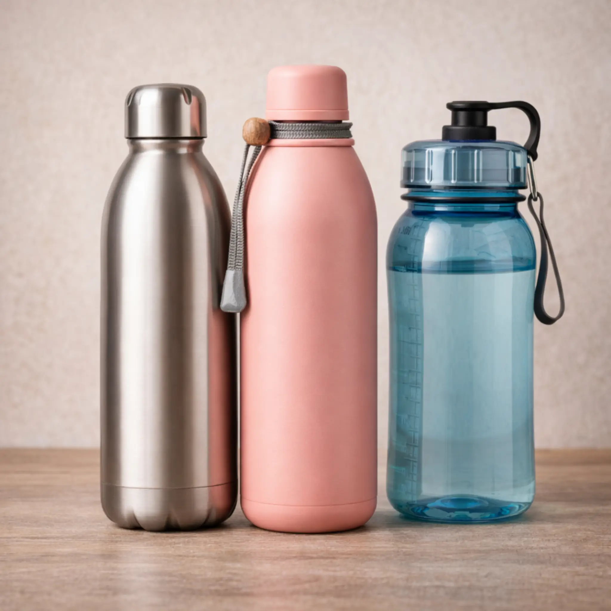 Water Bottles and Storage Bottles