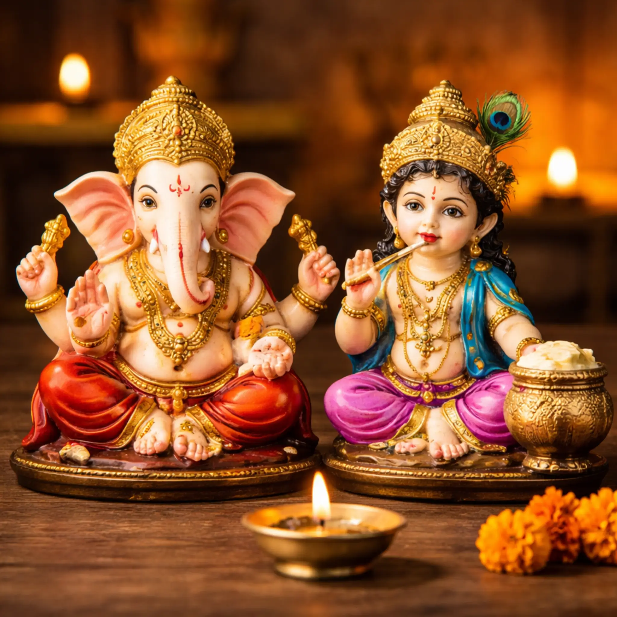 God Idols and Spiritual Decor