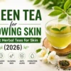 green tea benefits for skin herbal tea glowing skin