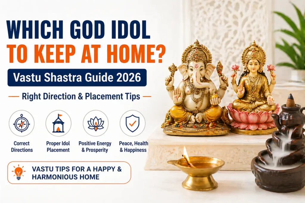 which god idol to keep at home vastu shastra ganesha lakshmi placement direction india