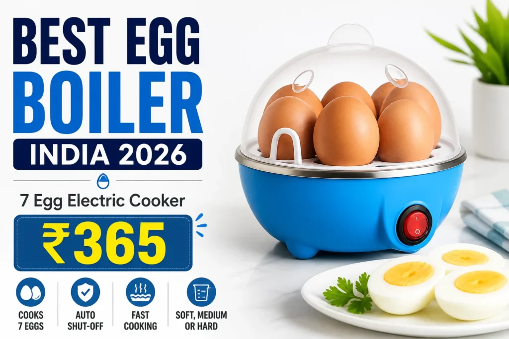best egg boiler india 2026 electric egg cooker 7 eggs automatic kitchen appliance