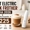 best electric milk frother india 2026 usb rechargeable handheld coffee frother latte maker