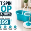 best spin mop india 2026 360 degree floor cleaning mop bucket microfiber cleaning set