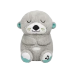 Adorable Musical Breathing Teddy Bear with Soothing Motion and Soft Plush Finish