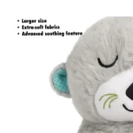Cute Portable Breathing Teddy Bear Perfect for Travel and Daily Comfort