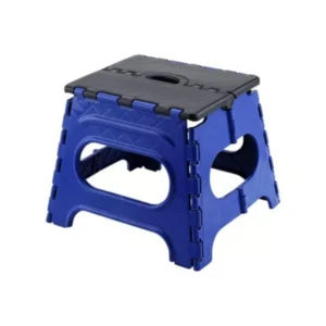 Home Lane 12" Collapsible Plastic Step Stool (Multicolour)