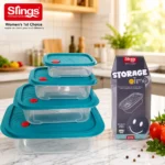 Best airtight food container set with retail packaging for fresh food storage.
