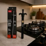 Heavy-duty gas lighter with premium kitchen countertop display