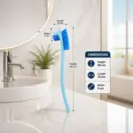 Slings Maxxi toilet cleaning brush with sturdy scrubbing bristles