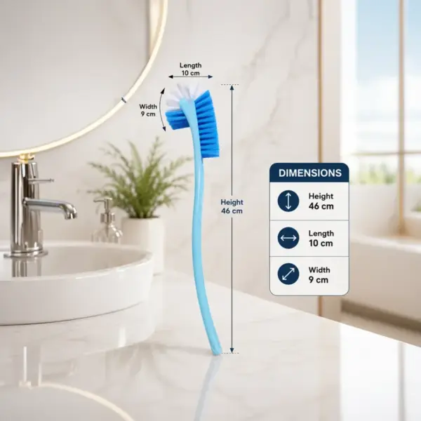 Slings Maxxi toilet cleaning brush with sturdy scrubbing bristles