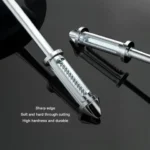 High-quality stainless steel peeler with ultra-sharp rust-resistant blade for precise peeling.