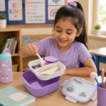 Premium Kids Lunch Box with Compartments for School Lunch and Snacks.