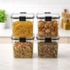High-Quality Clear Food Storage Containers for Dry Foods and Snacks