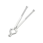 Premium stainless steel kitchen pakad tong with durable grip for hot cookware handling.