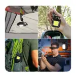 TINUMS rechargeable keychain emergency light for repairs camping and everyday use