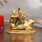 Tinums Shiv Parivar murti for home temple office and traditional Indian decor