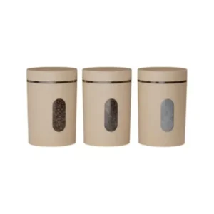 Home Lane Plastic Container Set (Cream)