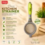 Best quality kitchen tea strainer with fine mesh and sturdy handle.