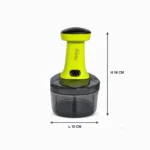 Best kitchen push chopper dimensions with compact design