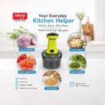 Handy vegetable chopper for onions garlic herbs nuts