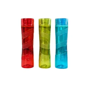 Home Lane Plastic Water Bottle Set (Multicolor)