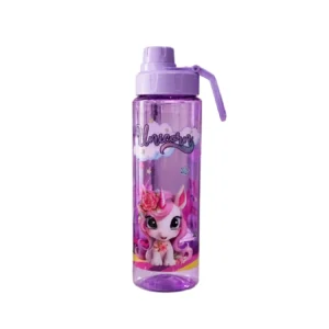 Slings Sip Star Unicorn Water Bottle 500 ml ( Purple )