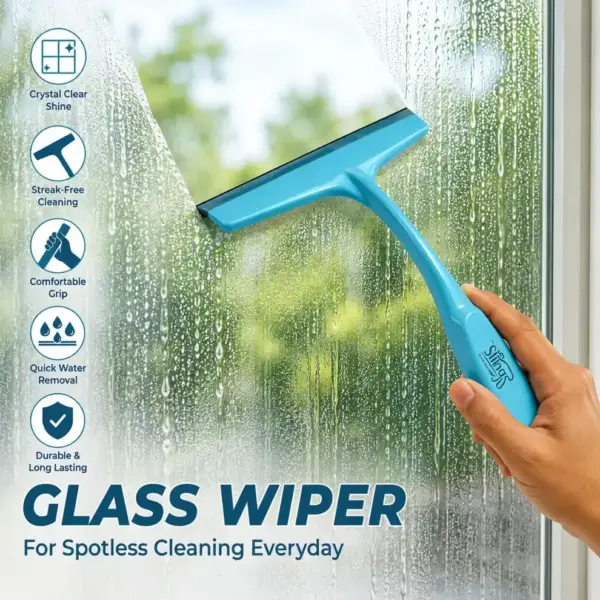 Slings silicone glass cleaning wiper for removing water and moisture