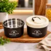 Slings insulated food container set of 2 with 600 ml capacity each