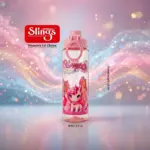Slings Magical Unicorn water bottle in pink with cute unicorn print for kids